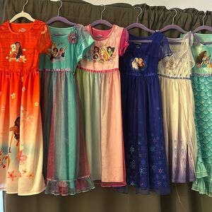 Size 6 princess nightgowns